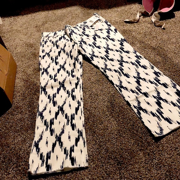 Free people indigo skies cropped pants - Picture 2 of 4